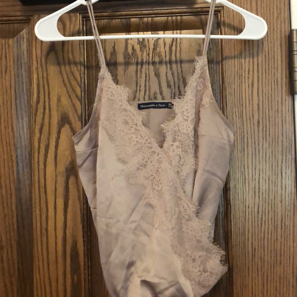 Abercrombie and Fitch satin bodysuit!!